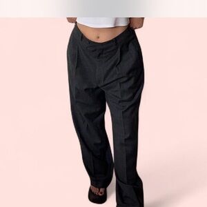 Nordstrom Dark Gray Women's Trousers